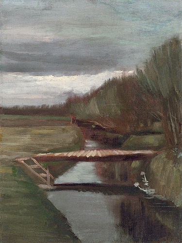 Footbridge across a Ditch